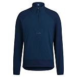 Rapha BYA01XXDVBMED Базовый слой с длинным рукавом Half Zip Голубой Dove / Basic Black M