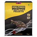 SBS 24900 рыболовные пеллеты Multimix Proactive 1kg Green 3-6 mm