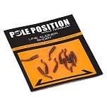 Pole position 008036-00705-00000-00 Luminous Rubber Beads  Muddy Brown S