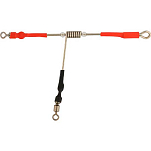 Daiwa EM420723 90° Протектор Против Запутывания Серебристый Red / Grey 70 mm 