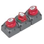 Bep marine 715-S выключатель распределительной батареи Twin Engine  Grey / Red