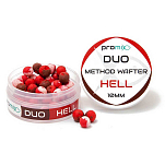 Promix PMDMW10H Duo Method 18g Адские Вафтеры  Red / White / Brown 10 mm