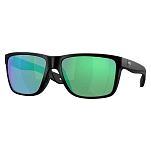 Costa 06S9120-91200258 поляризованные солнцезащитные очки Broadbill ii Matte Black 04 Green Mirror 580G/CAT3