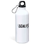 Kruskis MD4049S101C079 Sealife Lover Алюминиевая бутылка Белая White