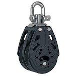 Harken 2178 Двойной храповый блок для троса 57 mm Black 20x15x10
