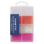 Kinetic F187-143-275 Inline Набор бус Многоцветный Pink / Fluo / Glow / Clear