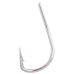 Gamakatsu 185108-01000-00000-00 TM A1 LS-608N Зубчатый Крюк Серебристый Nickel 10 