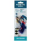 Купить Kinetic F173-121-039 Sabiki Mohawk Рыболовное Перо Бесцветный Blue / Red 7ft.ru в интернет магазине Семь Футов