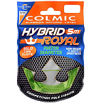 Colmic ELEX100 эластичная линия Hybrid Royal 5 m  Green 1.00 mm