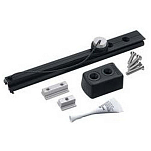 Harken 3825 Flat System A Screwpin Endstop набор Серебристый Black / Silver