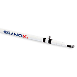 Seanox 475400 Fiber Pole Телескопическая удочка для серфинга Белая 5.00 m 