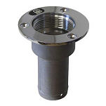 Roca ab. ROCA421438 Прямой сливной соединитель из нержавеющей стали Grey 50 mm