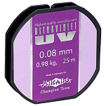 Mikado ZXE-014 Ultraviolet Мононить 25 м Бесцветный Transparent 0.140 mm 