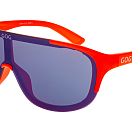 Спортивные очки GOG Medusa / Matt Neon Orange / Blue Lens, e504-3