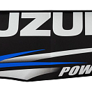 Наклейка капота Suzuki DT9.9A-15A (Suzuki), левая 6145395L10000