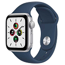 Купить Apple MKQ43TY/A Watch SE GPS 44 Mm Голубой  Silver Blue 7ft.ru в интернет магазине Семь Футов