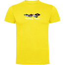 Купить Kruskis CA65500203K034 Футболка с коротким рукавом Fishing Fever Желтый Yellow M 7ft.ru в интернет магазине Семь Футов