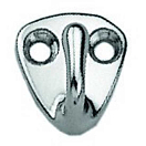 Купить Plastimo 402883 Крюк из хромированной латуни Серебристый Silver 25 x 25 mm  7ft.ru в интернет магазине Семь Футов