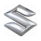 Наклейка логотип Suzuki 'S' (chrome) 7781154GC00PG