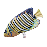 Gaby GP-175662 Королевская рыба-ангел Mini Подушка Многоцветный White / Purple / Yellow