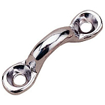 Sea-dog line 354-0812761 Pad Eye Анкерная поддержка Серебристый Chrome 3/8´´ 