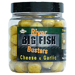 Dynamite baits 34DBDY1386 Big Fish River Hookbaits Cheese&Garlic Popups Желтый Yellow