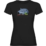 Kruskis 11502309sk044 Футболка с коротким рукавом GT Extreme Fishing Black 30x25x2
