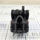 Купить Блок трёхшкивный Ronstan Orbit Blocks™ серия 30 RF35332 шкив Ø30мм 550/1100кг для троса Ø8мм ультралегкий из черного нейлона с петлей и стопором 7ft.ru в интернет магазине Семь Футов