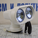 Купить Прожектор поисковый с двумя лампами Matromarine Products 7100000024 24В 2X55Вт 6.5А 130000кд до 262м 7ft.ru в интернет магазине Семь Футов