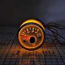 Купить Вольтметр 24В 18/32В Ø57x45мм Ø52мм белый-серебристый с подсветкой, Osculati 27.322.15 7ft.ru в интернет магазине Семь Футов