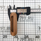 Купить Рукоятка тиковая Roca 60124 97 x 23 мм 7ft.ru в интернет магазине Семь Футов