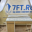 Купить Буксировочная штанга для водных лыж 120см Ø40x3мм усиленная с креплениями из нержавеющей стали, Osculati 64.551.01 7ft.ru в интернет магазине Семь Футов