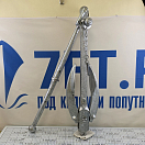 Купить Якорь адмиралтейский складной 615x640мм 25кг из оцинкованной стали для судна 12-14м, Osculati 01.114.25 7ft.ru в интернет магазине Семь Футов