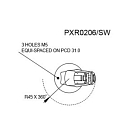 Купить Стопор кулачковый одинарный Spinlock PXR0206/SW для тросов Ø2-6мм до 140кг с поворотным основанием 360° 7ft.ru в интернет магазине Семь Футов
