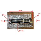 Купить Вертлюг якорный Marine Rocket 4620136032438_pkg_4 Ø28x120мм для цепи Ø6-8мм 4шт/уп из нержавеющей стали AISI316 7ft.ru в интернет магазине Семь Футов