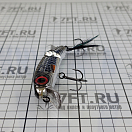 Купить Воблер SPRO Iris Underdog Jointed 100 4867-1823 100мм 26гр крючок №2 глубина погружения 0,8м цвет Roach 7ft.ru в интернет магазине Семь Футов