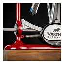 Купить Станок для заточки ножей Warthog Sharpeners 580092 V-Sharp A4 ELITE подставка 200x150мм 4 угла заточки 15°-20°-25°-30° стержни 325 грит корпус из красного окрашенного металла 7ft.ru в интернет магазине Семь Футов