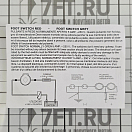 Купить Палубная кнопка для управления якорной лебедкой 76x83мм чёрная с крышкой из полированной нержавеющей стали AISI316, Osculati 02.344.02 7ft.ru в интернет магазине Семь Футов