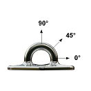 Купить Обушок круглой формы из нержавеющей стали Wichard 6644 60 x 38 мм 1200 - 3200 кг 7ft.ru в интернет магазине Семь Футов