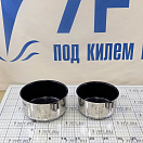 Купить Набор компактно складываемых кастрюль Popote Magma из нержавеющей стали с антипригарным покрытием, Osculati 48.700.02 7ft.ru в интернет магазине Семь Футов