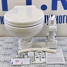 Купить Унитаз судовой/гальюн Matromarine Products Compact 6600200700 400x450x340мм шланги Ø38мм(сливной)/Ø19мм(подачи воды) с ручной прокачкой 7ft.ru в интернет магазине Семь Футов