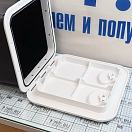 Купить Люк с ящиком для хранения Nuova Rade Top Line 196333 370x375x256мм из белого пластика 7ft.ru в интернет магазине Семь Футов