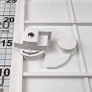 Купить Люк инспекционный со съемной крышкой Nuova Rade 45163 306х356мм из белого пластика 7ft.ru в интернет магазине Семь Футов