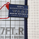 Купить Нескользящий махровый коврик для ванной из хлопка Marine Business 41405 500x400мм тёмно-синий 7ft.ru в интернет магазине Семь Футов