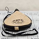 Купить Кожаная фляга Laken PK1000-R каплевидной формы 1л 123г 286х170х27мм бежевого цвета 7ft.ru в интернет магазине Семь Футов