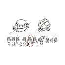 Купить Штуцер быстросъемный угловой Johnson Pump KlickTite 09-46938 шланг Ø1/2" 90° 7ft.ru в интернет магазине Семь Футов