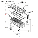 Купить Штифт головки блока цилиндров Vetus VFP01036 для двигателей VF4.140/VF4.170/VF5.220/VF5.250 7ft.ru в интернет магазине Семь Футов