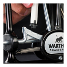 Купить Станок для заточки ножей Warthog Sharpeners 580090 V-Sharp A4 ELITE подставка 200x150мм 4 угла заточки 15°-20°-25°-30° стержни 325 грит корпус из черного окрашенного металла 7ft.ru в интернет магазине Семь Футов