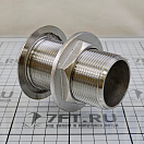 Купить Кингстон Vetus V-quipment QD05MH-NN 84мм резьба 1"1/2 с закругленным фланцем из полированной нержавеющей стали AISI316 7ft.ru в интернет магазине Семь Футов