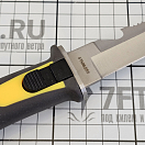Купить  Нож для дайвинга Lalizas Security 61844 115мм из нержавеющей стали для судов, купить спасательное снаряжение в интернет-магазине 7ft.ru в интернет магазине Семь Футов